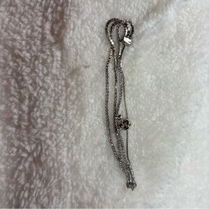 3 Strand Lumina Multi Color REAL 925 Sterling Silver Bracelet